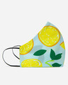 Shop Unisex Cotton Lemon Mask-Front