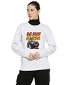 Shop Women's Ecru Melange Brown Munde   Gedi Sidhi Hollywood Sweatshirt-Front