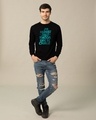 Shop Thoda Side Se Chaley Fleece Light Sweatshirt-Full