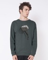 Shop Thor Hammer Fleece Light Sweatshirt (AVL)-Front