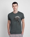Shop Thor Hammer Half Sleeve T-Shirt (AVL)-Front