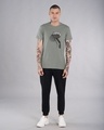 Shop Men's Grey Thor Hammer Graphic Printed T-shirt-Full
