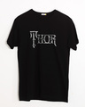 Shop Thor Typo Half Sleeve T-Shirt (AVL)-Front