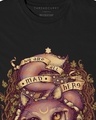 Shop Boys Black Cheshire Cat Graphic Printed T Shirt-Design