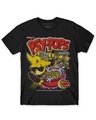 Shop Boys Black Detective Psy Pops Graphic Printed T Shirt-Front