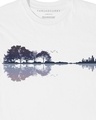 Shop Boys White Nature Guitar Graphic Printed T Shirt-Full