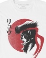 Shop Boys White Red Sun Fighter Graphic Printed T Shirt-Design