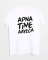 Shop Time Aayega Half Sleeve T-Shirt-Front