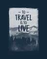 Shop To Travel Is To Live Light Sweatshirt