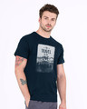 Shop To Travel Is To Live Half Sleeve T-Shirt-Design