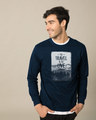 Shop To Travel Is To Live Light Sweatshirt-Front