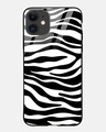 Shop Zebra Glass Case For Iphone 11-Front