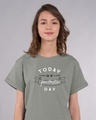 Shop Today Is A Fantastic Day Boyfriend T-Shirt-Front
