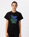 Shop Today Is A Good Day Boyfriend T-Shirt-Front