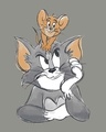 Shop Tom And Jerry Fleece Light Sweatshirt (TJL)-Full