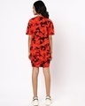 Shop Women's Red Looney Tunes AOP Oversized Dress-Design