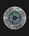 Shop Tony Stark Heart Boyfriend T-Shirt (AVL)-Full