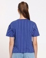 Shop Too Cool For You Pocket Stripe Relaxed Fit Short Top-Full