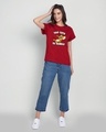 Shop Too Cute Jerry Boyfriend T-Shirt (TJL) Bold Red-Design