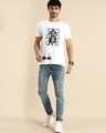 Shop Men's White Torque Graphic Printed T-shirt-Design