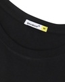 Shop Men's Black Toxic Typography T-shirt