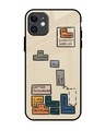 Shop Toxic Tetris Premium Glass Cover for Apple iPhone 11-Front