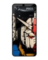 Shop Transformer Art Premium Glass Case for Poco X4 Pro 5G(Shock Proof, Scratch Resistant)-Front