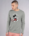 Shop Traveller Mickey Full Sleeve T-Shirt (DL)-Front