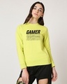 Shop Women's Tri Gamer Typography Sweater-Front