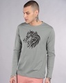 Shop Tribal Lion Full Sleeve T-Shirt-Front