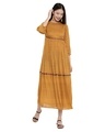 Shop Tribal Print Empire Shift Yellow Dress For Women's