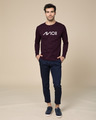 Shop Tribute To Avc Glow In Dark Full Sleeve T-Shirt -Design