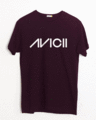 Shop Tribute To Avc Glow In Dark Half Sleeve T-Shirt -Front