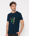 Shop Tricolor Avengers Half Sleeve T-Shirt (AVL)-Design