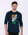 Shop Tricolor Bbhh Full Sleeve T-Shirt-Front