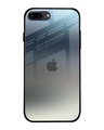 Shop Tricolor Ombre Premium Glass Case for Apple iPhone 7 Plus (Shock Proof, Scratch Resistant)-Front