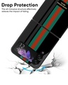 Shop Tricolor Palette Premium Glass Case for Samsung Galaxy Z Flip4 5G (Shock Proof, Scratch Resistant)-Design