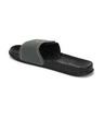 Shop Men's Black Trippin Smilin Velcro Sliders-Full