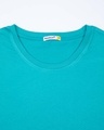 Shop Women's Tropical Blue Slim Fit T-Shirt