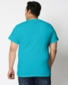 Shop Men's Tropical Blue Plus Size T-shirt-Design