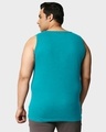 Shop Men's Tropical Blue Plus Size Vest-Design
