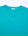 Shop Tropical Blue V-Neck T-Shirt