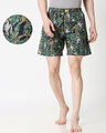 Shop Tropical Forest Side Pocket Men's Boxers-Front