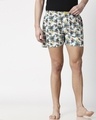 Shop Tropical Toucan Men's Printed Boxers-Front