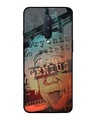 Shop True Genius Typography Premium Glass Cover For OnePlus 8 (Impact Resistant, Matte Finish)-Front
