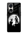 Shop True Saiyans Premium Glass Case for Oppo Reno8T 5G (Shock Proof, Scratch Resistant)-Front