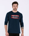 Shop Trust Chain Full Sleeve T-Shirt-Front