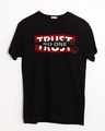 Shop Trust Chain Half Sleeve T-Shirt-Front