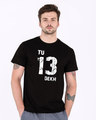 Shop Tu 13 Dekh Vintage Half Sleeve T-Shirt-Front