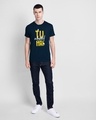 Shop Tu Adopted Hai Half Sleeve T-Shirt-Design